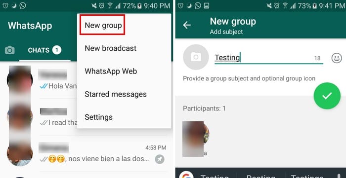 How to Create a WhatsApp Group